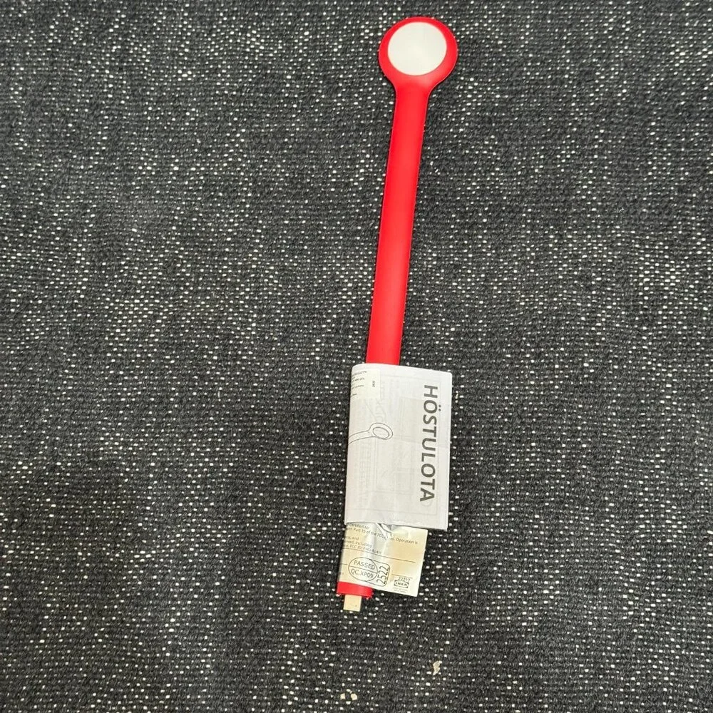 IKEA HÖSTULOTA LED USB-C Lamp, Red, 506.128.42
